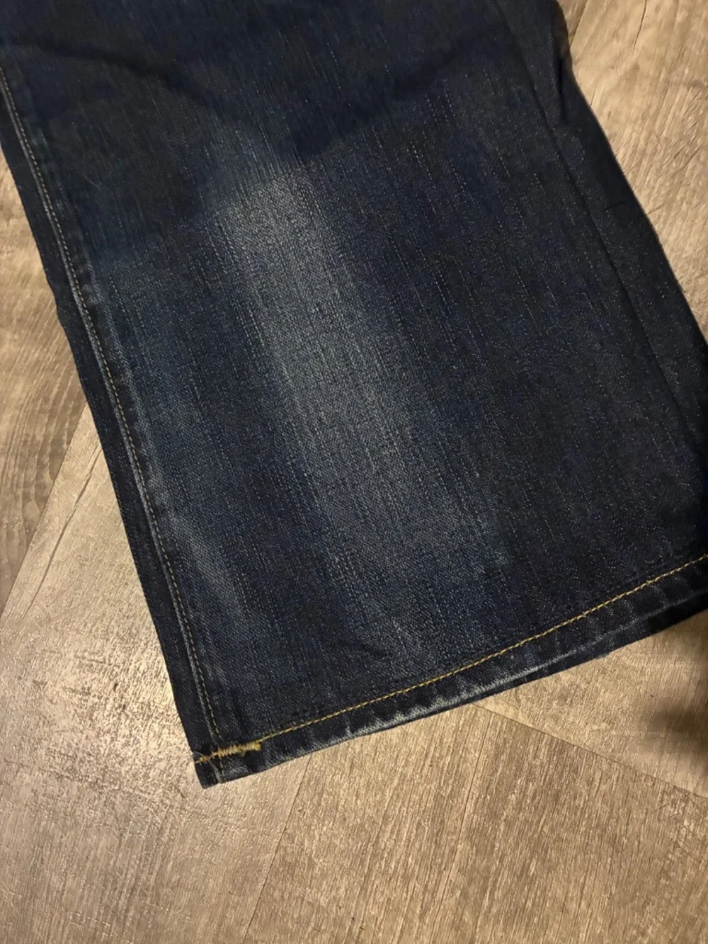 Vintage True Religion Billy Relaxed Bootcut Jeans Dark Wash Denim SZ 44 NWT New